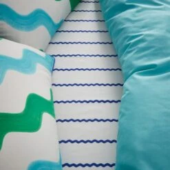 Sophie Robinson Mini Wave 100% Cotton Fitted Sheet -Home Furnishing Store 30931516 alt04