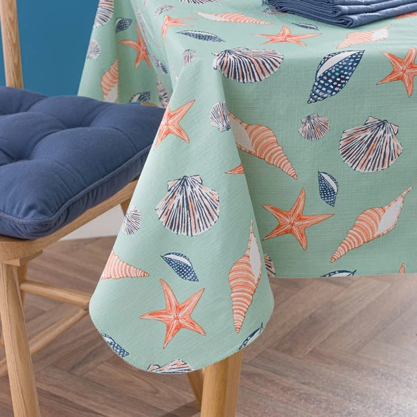 Shell Wipe Clean Tablecloth 4 Shell Wipe Clean Tablecloth - Image 2