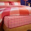 Sophie Robinson Mini Picnic Plaid 100% Cotton Fitted Sheet 2 Sophie Robinson Mini Picnic Plaid 100% Cotton Fitted Sheet -Home Furnishing Store 30931537