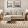Hugo Flatweave 3 Seater Corner Chaise Sofa -Home Furnishing Store 30931695