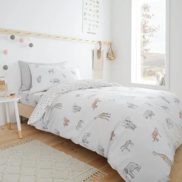 Bianca Zoo Animals 100% Cotton Duvet Cover And Pillowcase Set 15 Bianca Zoo Animals 100% Cotton Duvet Cover And Pillowcase Set - Image 13
