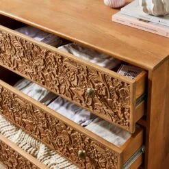 Jules Hand Carved 3 Drawer Chest 11 Jules Hand Carved 3 Drawer Chest -Home Furnishing Store 30931913 alt03