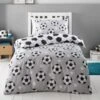 Catherine Lansfield Football Stars Brushed Cotton Duvet Cover And Pillowcase Set -Home Furnishing Store 30932020