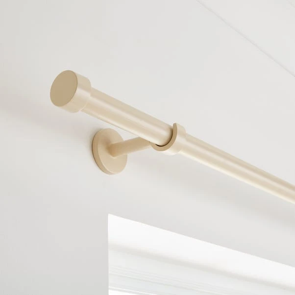 Trinity Fixed Metal Eyelet Curtain Pole 3 Trinity Fixed Metal Eyelet Curtain Pole