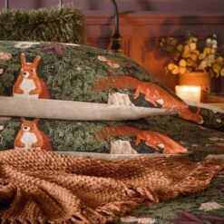 Furn Pineberry Forest Reversible Duvet Cover And Pillowcase Set 16 Furn Pineberry Forest Reversible Duvet Cover And Pillowcase Set -Home Furnishing Store 30933156 alt02