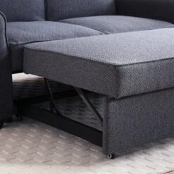 Kayden Fabric 2 Seater Scroll Arm Sofabed -Home Furnishing Store 30933879 alt05