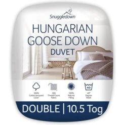 Snuggledown Retreat Hungarian Goose Down 10.5 Tog Duvet -Home Furnishing Store 30934423 alt01