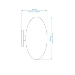 Pebble Fixed Metal Curtain Pole With Rings -Home Furnishing Store 30934489 alt08