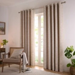 Churchgate Stathern Eyelet Curtains -Home Furnishing Store 30934611 alt01