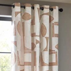 Carro Unlined Clay Eyelet Curtains -Home Furnishing Store 30935325