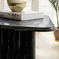 Lana Marble Tall Side Table -Home Furnishing Store 30937629 alt02