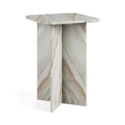Lana Marble Tall Side Table -Home Furnishing Store 30937630 alt04