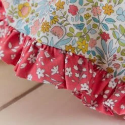 Ditsy Frill Reversible Duvet Cover And Pillowcase Set -Home Furnishing Store 30937792 alt04