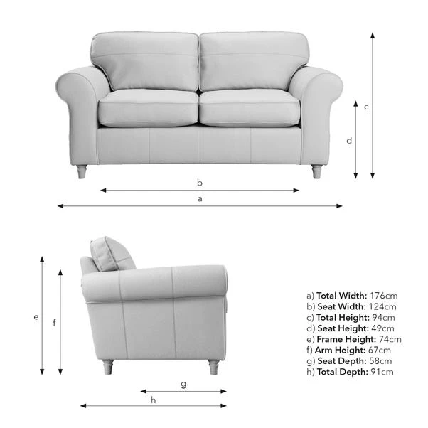 Flori Vintage Leather 2 Seater Sofa 16 Flori Vintage Leather 2 Seater Sofa - Image 14