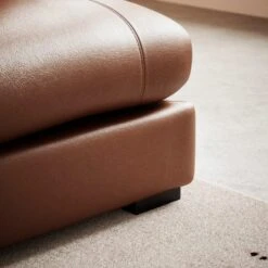 Carson Vintage Leather Large Corner Chaise Sofa -Home Furnishing Store 30938074 alt03