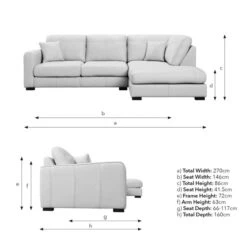 Carson Vintage Leather Large Corner Chaise Sofa -Home Furnishing Store 30938074 alt09