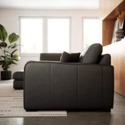 Carson Vintage Leather Large Corner Chaise Sofa -Home Furnishing Store 30938112 alt01