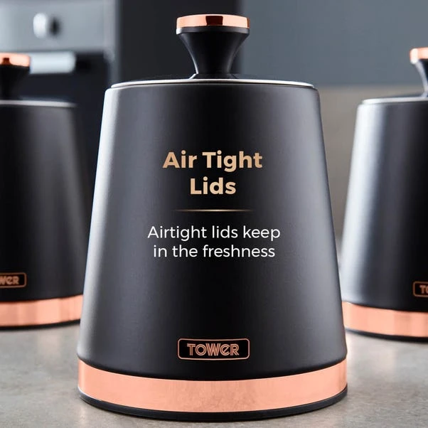 Set Of 3 Tower Cavaletto Kitchen Canisters 6 Set Of 3 Tower Cavaletto Kitchen Canisters - Image 4