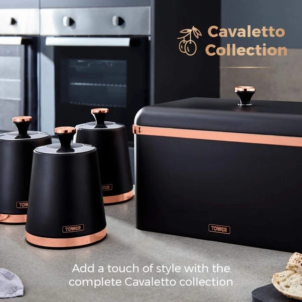 Set Of 3 Tower Cavaletto Kitchen Canisters 8 Set Of 3 Tower Cavaletto Kitchen Canisters - Image 6