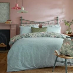William Morris Artichoke 100% Cotton Duvet Cover And Pillowcase Set 40 William Morris Artichoke 100% Cotton Duvet Cover And Pillowcase Set -Home Furnishing Store 30938975 alt02