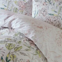 Holly Willoughby Floral Sketch 100% Cotton Duvet Cover And Pillowcase Set -Home Furnishing Store 30939006 alt04