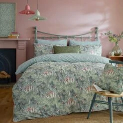 William Morris Artichoke 100% Cotton Duvet Cover And Pillowcase Set 30 William Morris Artichoke 100% Cotton Duvet Cover And Pillowcase Set -Home Furnishing Store 30939010