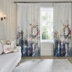 Holly Willoughby Dramatic Bloom Pencil Pleat Curtains 40 Holly Willoughby Dramatic Bloom Pencil Pleat Curtains -Home Furnishing Store 30942519