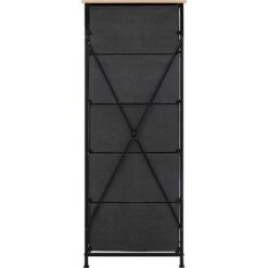 Tissa Tall Grey 5 Drawer Storage Unit -Home Furnishing Store 30944927 alt06