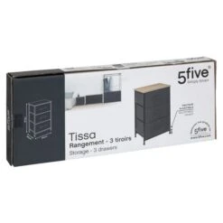 Tissa Grey 3 Drawer Storage Unit 17 Tissa Grey 3 Drawer Storage Unit -Home Furnishing Store 30944928 alt07