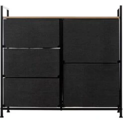 Tissa Grey 5 Drawer Storage Unit 12 Tissa Grey 5 Drawer Storage Unit -Home Furnishing Store 30944930 alt02