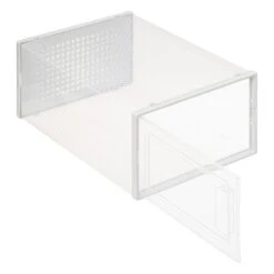 Set Of 2 Stackable Clear Shoe Boxes 28 Set Of 2 Stackable Clear Shoe Boxes -Home Furnishing Store 30944959