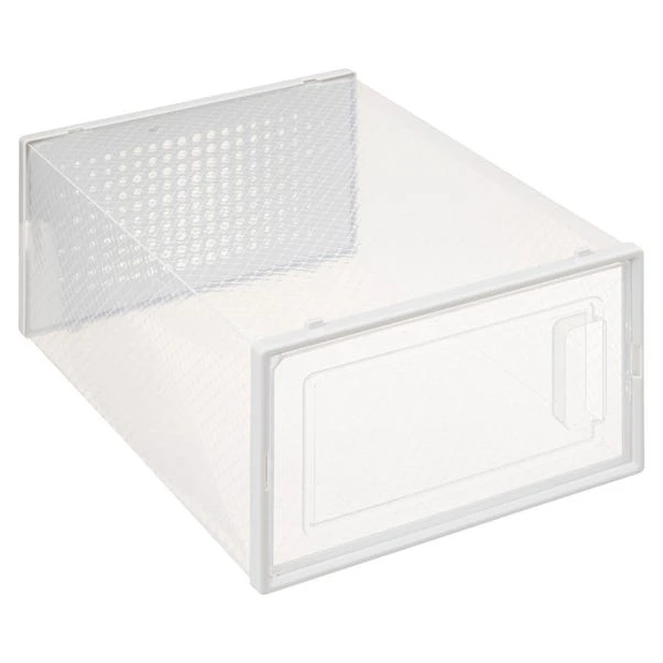 Set Of 2 Stackable Clear Shoe Boxes 18 Set Of 2 Stackable Clear Shoe Boxes - Image 16