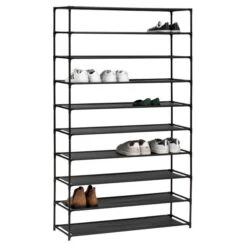Fabric 10 Shelf Shoe Storage Organiser -Home Furnishing Store 30944960 alt03