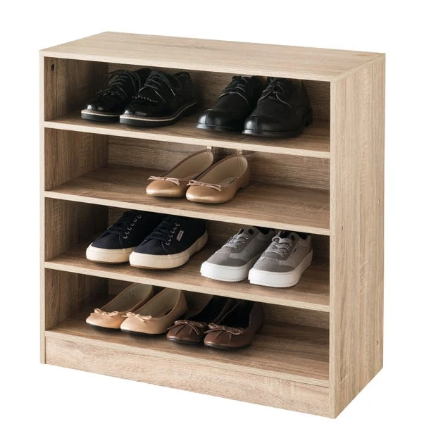 Natural 12 Pair Shoe Storage Unit 5 Natural 12 Pair Shoe Storage Unit - Image 3