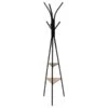 Jano 6 Hook Coat Stand With Shelves -Home Furnishing Store 30944973