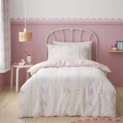 Disney Minnie Mouse & Daisy Duck 100% Cotton Duvet Cover And Pillowcase Set -Home Furnishing Store 30945402 alt02