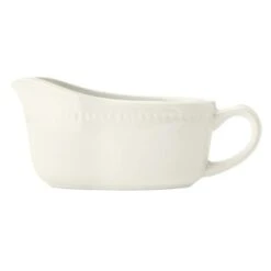 Mikasa Cranbourne White Stoneware Gravy Boat -Home Furnishing Store 30948745 alt03