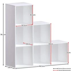 Vida Designs Durham 6 Cube Staircase Storage Unit -Home Furnishing Store 30949055 alt01