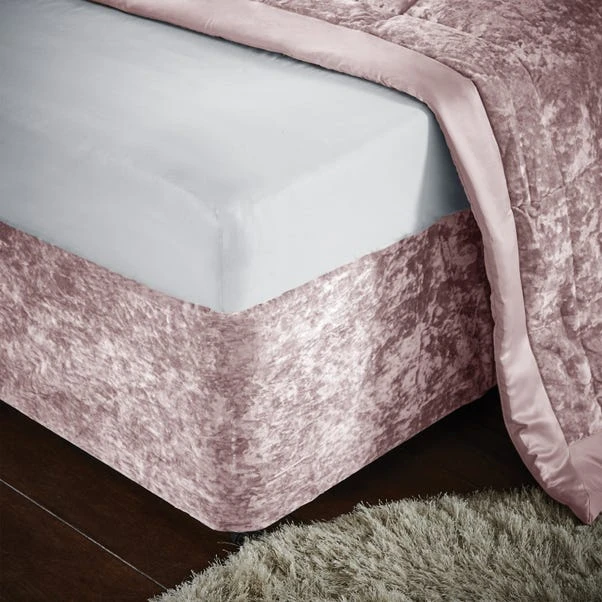Catherine Lansfield Crushed Velvet Divan Base Bed Wrap 22 Catherine Lansfield Crushed Velvet Divan Base Bed Wrap - Image 20