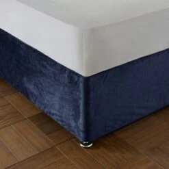 Catherine Lansfield Kingsley Matte Velvet Divan Base Bed Wrap -Home Furnishing Store 30956823 alt01
