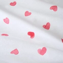 Red Hearts 100% Cotton Duvet Cover And Pillowcase Set 12 Red Hearts 100% Cotton Duvet Cover And Pillowcase Set -Home Furnishing Store 30957245 alt04
