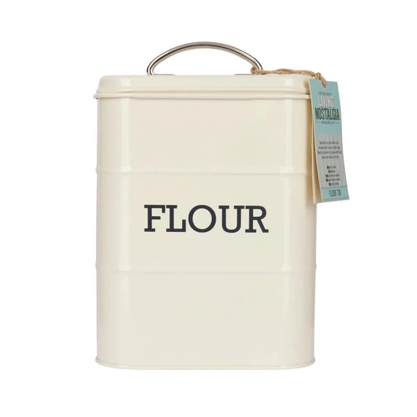 Kitchen Craft KitchenCraft Airtight Metal Flour Storage Container 5 Kitchen Craft KitchenCraft Airtight Metal Flour Storage Container - Image 3