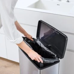 Curver Deco Bin 65L Silver -Home Furnishing Store 30958439 alt02