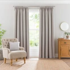 Elmore Blackout Pencil Pleat Curtains -Home Furnishing Store 30958482 alt01