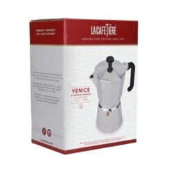 La Cafetiere Venice Alum 6 Cup Silver Espresso Cafetiere -Home Furnishing Store 30958605 alt05
