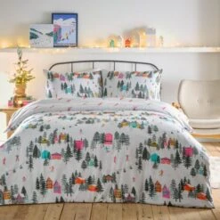 Aspen 100% Cotton Duvet Cover And Pillowcase Set -Home Furnishing Store 30959061 alt07