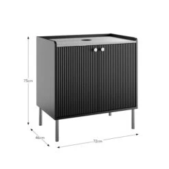 Georgi Single Vanity Unit -Home Furnishing Store 30959607 alt09