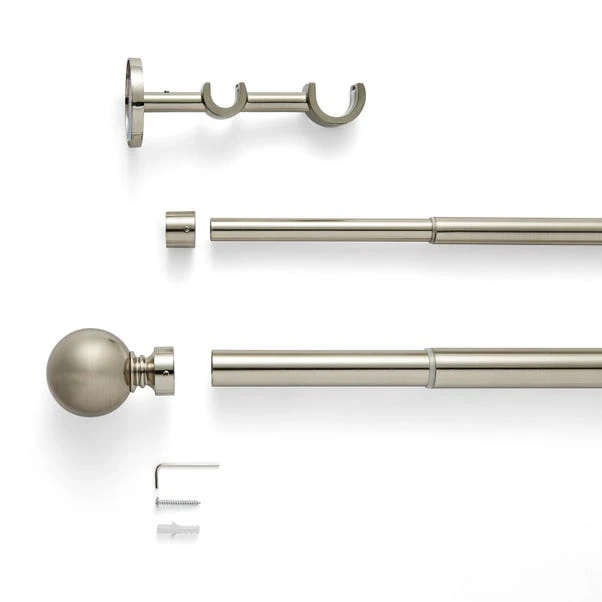 Ashton Double Layer Extendable Metal Curtain Pole 18 Ashton Double Layer Extendable Metal Curtain Pole - Image 16