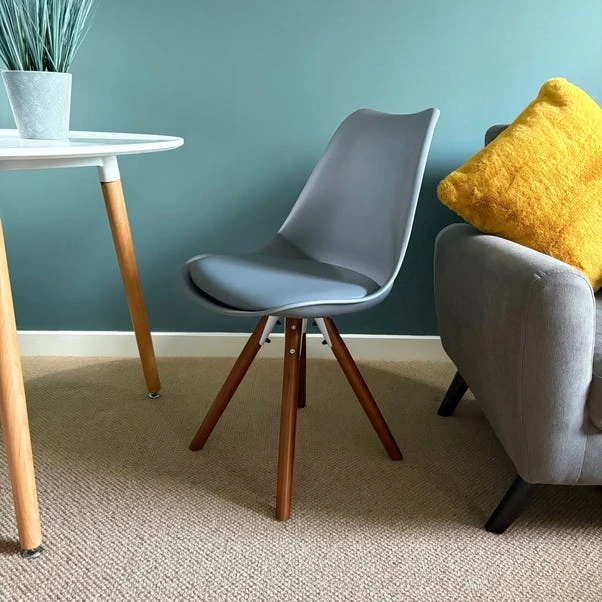 Fusion Living Soho Plastic Dining Chair With Pyramid Legs 19 Fusion Living Soho Plastic Dining Chair With Pyramid Legs - Image 17