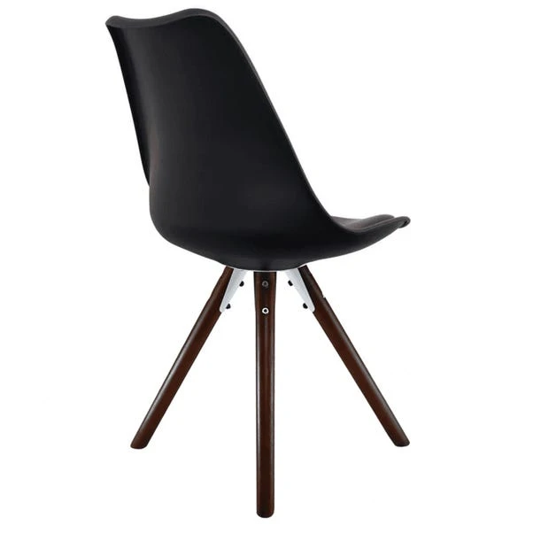 Fusion Living Soho Plastic Dining Chair With Pyramid Legs 7 Fusion Living Soho Plastic Dining Chair With Pyramid Legs - Image 5